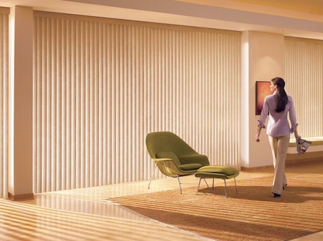 Somner® Custom Vertical Blinds by Hunter Douglas